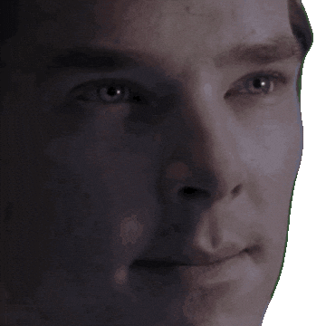 Benedict Smile GIF