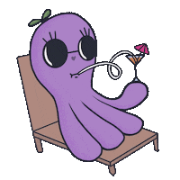 Chill Drinking Sticker