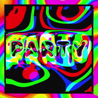 ArtSqb party animation text letters GIF