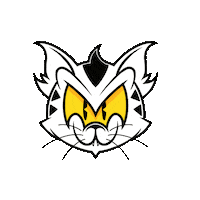 Shore397 cat kitty character graffiti Sticker