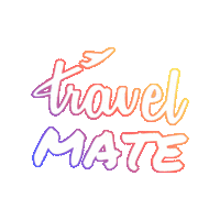 heytravelmate travel voyage voyager traveller Sticker