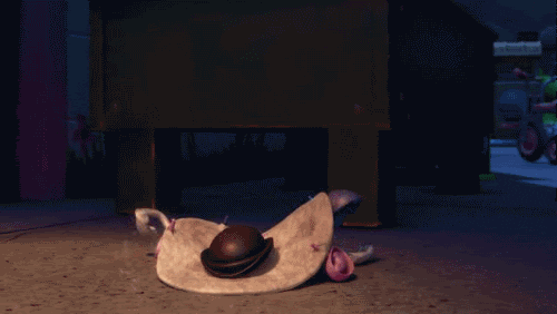 Tired Toy Story GIF