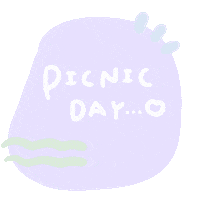 Spring Picnic Sticker