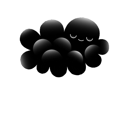 Endel_Sound giphyupload sad cloud endel Sticker