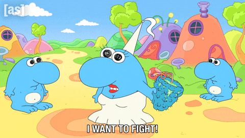 Fight Fighting GIF by Adult Swim