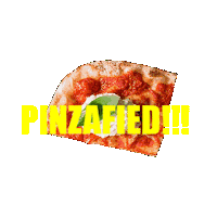 itspinza pizza dubai pinza pinzapizza Sticker
