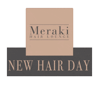 Merakihair merakihair merakihairlounge merakiharley Sticker