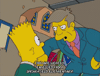 angry bart simpson GIF