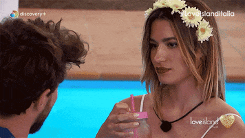 LoveIslandItalia reaction love tv show wolf GIF