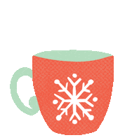 Christmas Coffee Sticker
