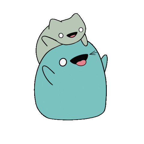 Best Friends Love Sticker by Skeletal Dropkick