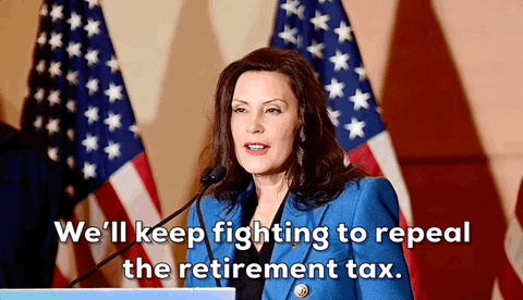 Gretchen Whitmer Michigan GIF by GIPHY News