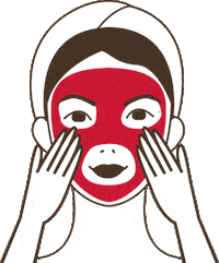 onoderaestetica skincare spa mascara facemask Sticker