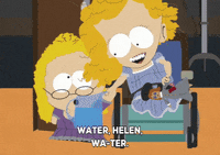 water touching GIF by South Park 