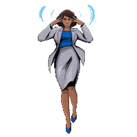 BannerBank cloud superhero hero banner Sticker