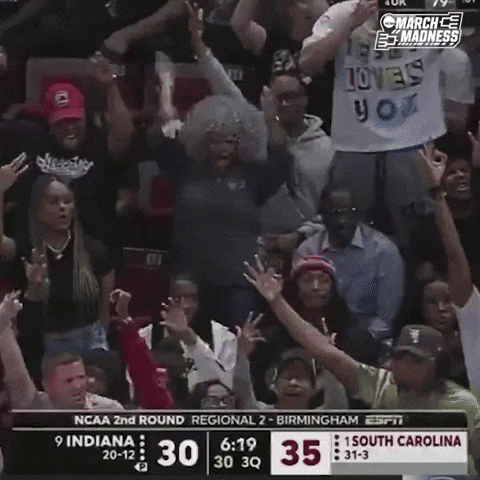 Supporting College Basketball GIF by NCAA March Madness