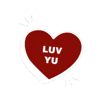 In Love Luv Sticker by YUYU