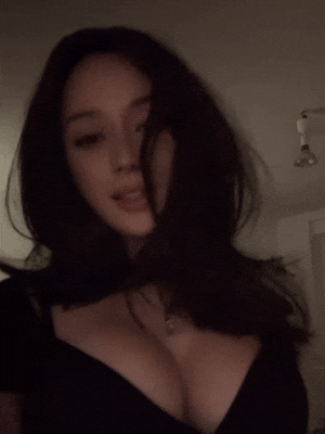 Cute Girl Flirting GIF