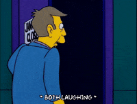 season 8 laughing GIF