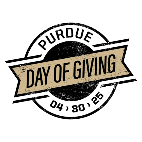 Giving Purdue University Sticker by Purdue For Life Foundation