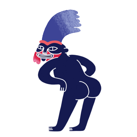 Happy Dance Sticker by Mirjam Debets