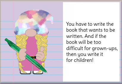 Once Upon A Time Writing GIF