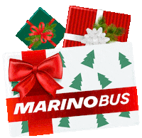 Happy New Year Christmas Sticker by MarinoBus
