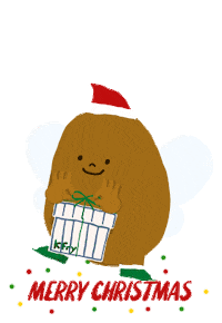 Marry Merry Christmas Sticker by K Fry My