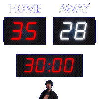 28 Away Sticker