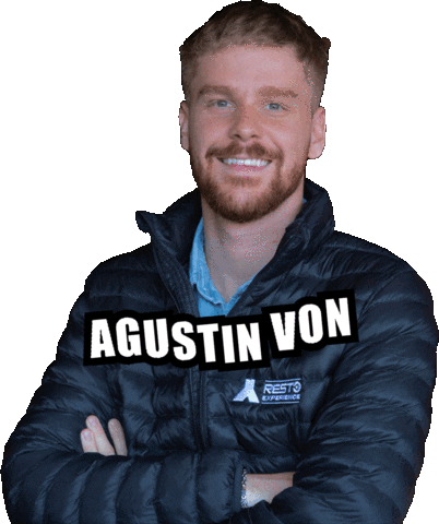 Agustin Von Sticker by Resto Experience