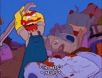 angry lisa simpson GIF