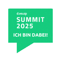 Summit Dabei Sticker by d.velop