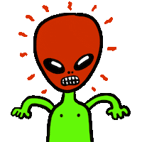 Angry Sticker by Darién Sánchez