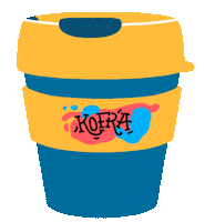 Norwich Flask Sticker by Kofra Coffee