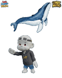 Marine Life Swimming Sticker by Zhot