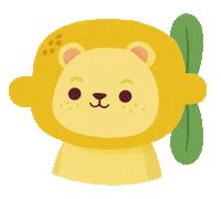 Happy Bear Sticker by Nina Spicy