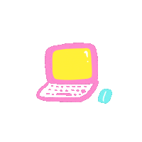 Work Laptop Sticker