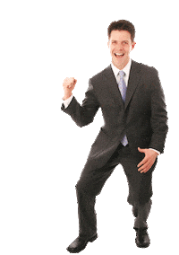 Man Business Sticker