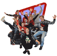 Webtraders kerstmis webtraders kersthelden team traders Sticker
