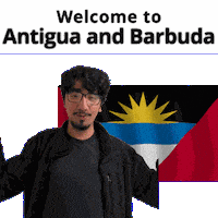 Antigua And Barbuda Ag Sticker