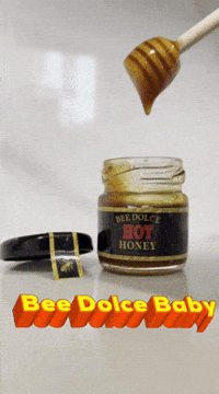 Hot Honey GIF by Bee Dolce Hot Honey