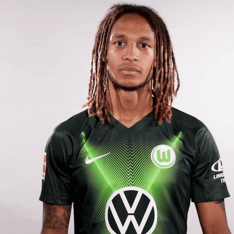 Kevin Mbabu Soccer GIF by VfL Wolfsburg