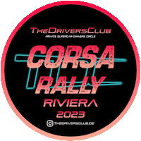 Tour Rally Sticker by The Drivers Club