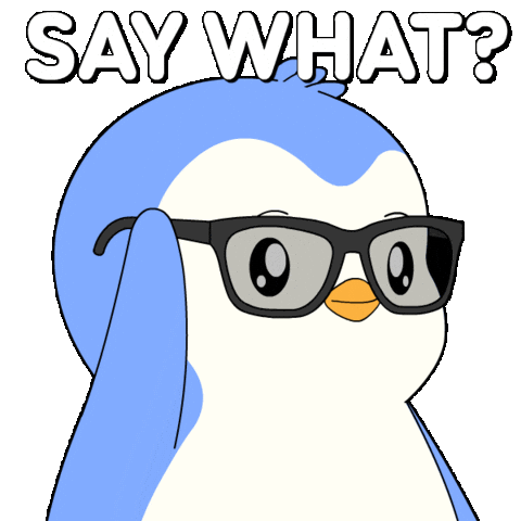 No Way What Sticker by Pudgy Penguins