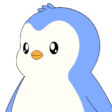 Crypto Penguin Sticker by Pudgy Penguins