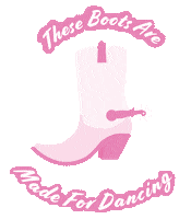 boots dancing Sticker by JustFab