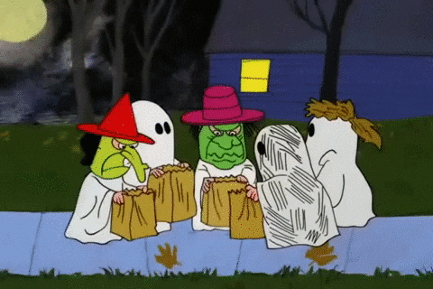 Trick Or Treat Halloween GIF by Peanuts