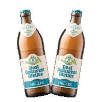 Bier Helles Sticker by PostBrauereiWeiler