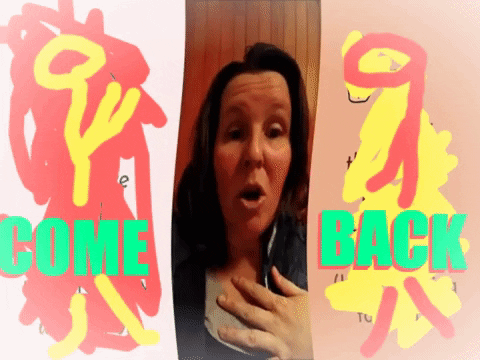 Come Back Stay GIF by Caroline - The Happy Sensitive