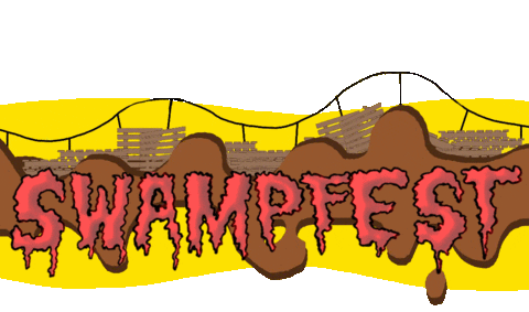 Swampfest Sticker by Boxpalm